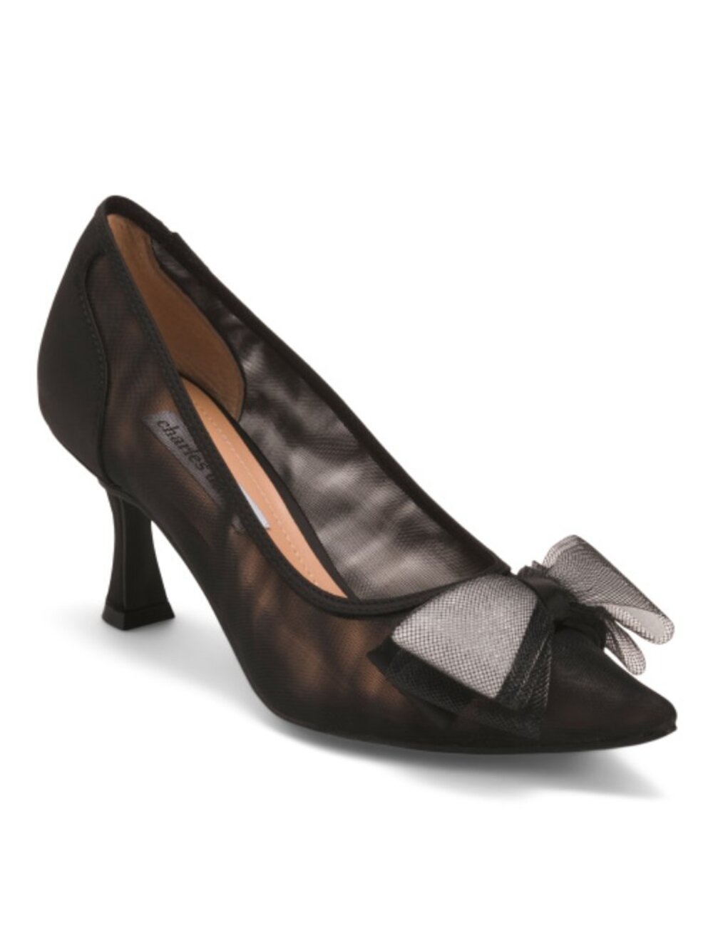 CHARLES DAVID Averna Mesh Pumps